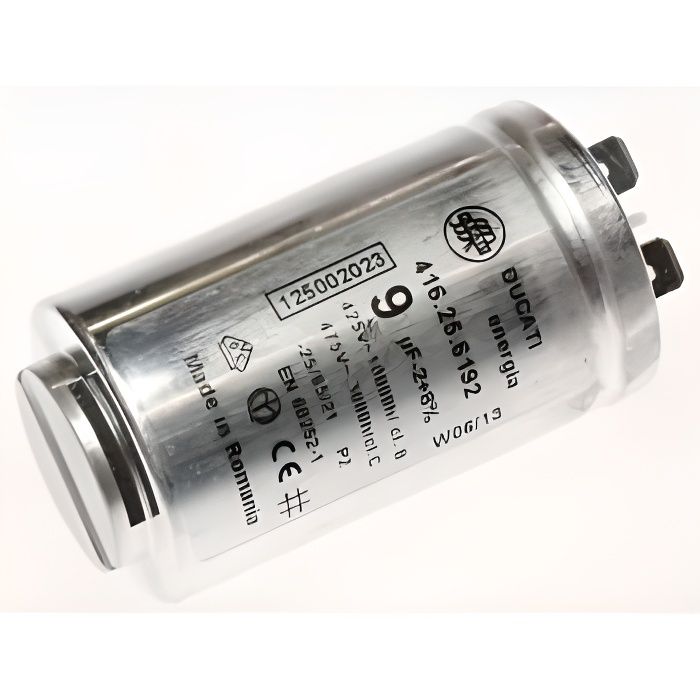 Electrolux Condensateur 9mf pour sèche linge - vue 2