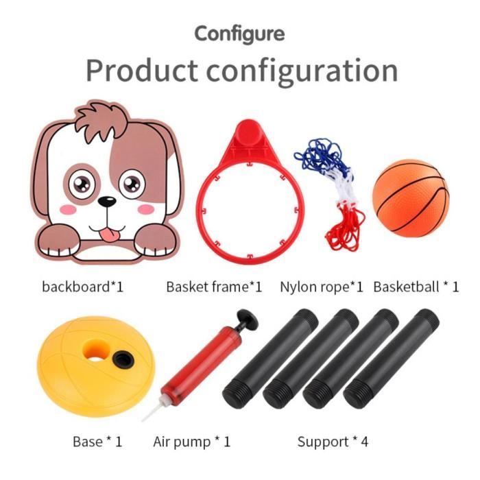 3 Ballons De Basket Gonflables 18cm - Mini Basketball Pour Enfants, Intérieur/Extérieur