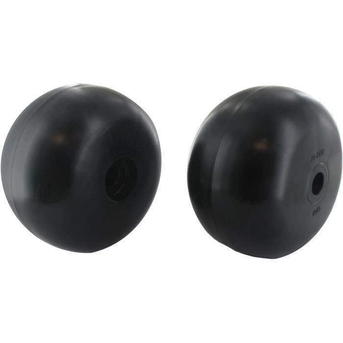 Roue anti-scalp adaptable STIGA pour modèles CASTELGARDEN TWINCUT 102, PDC140, XDC135HD, XDC140HD - 