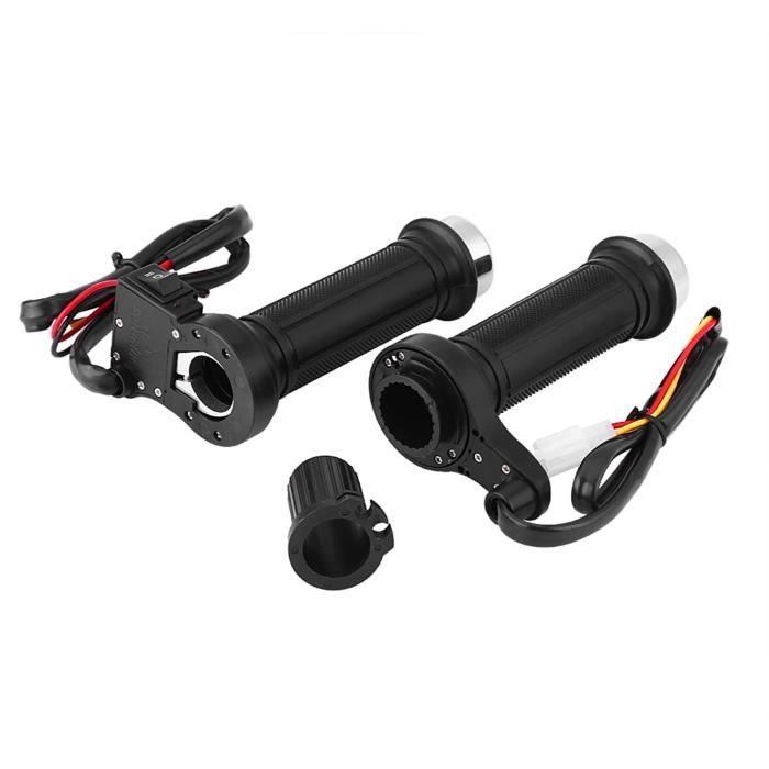 1 Paire De Poignées De Guidon De Moto Universelles De 22 Mm 25 Mm