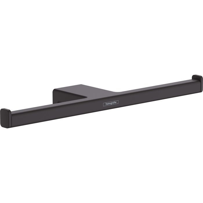 Porte-serviettes Hansgrohe AddStoris 648mm - Noir Chromé Brossé - Design Moderne Et Minimaliste
