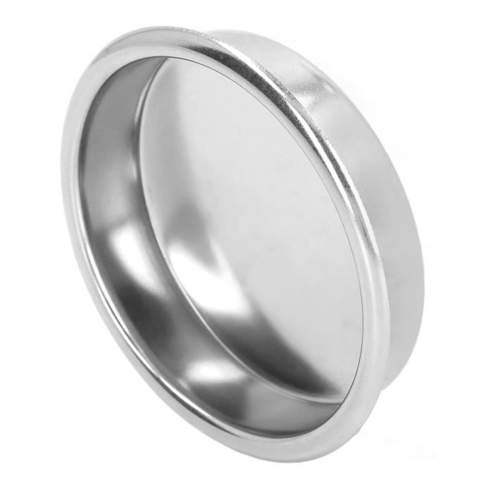Filtre Aveugle (bol Aveugle) 58 Mm En Acier Inoxydable - Pour Machine à Espresso Semi-automatique - Nettoyage Avec Pastilles Détergentes - 12