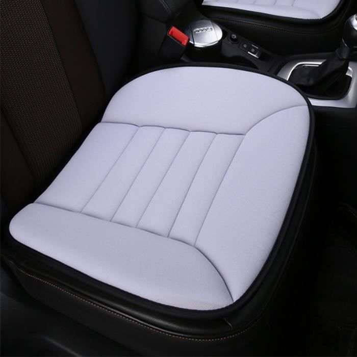 Coussin De Siège Auto Respirant En Mousse Mémoire - Antidérapant 44x48cm - Universel