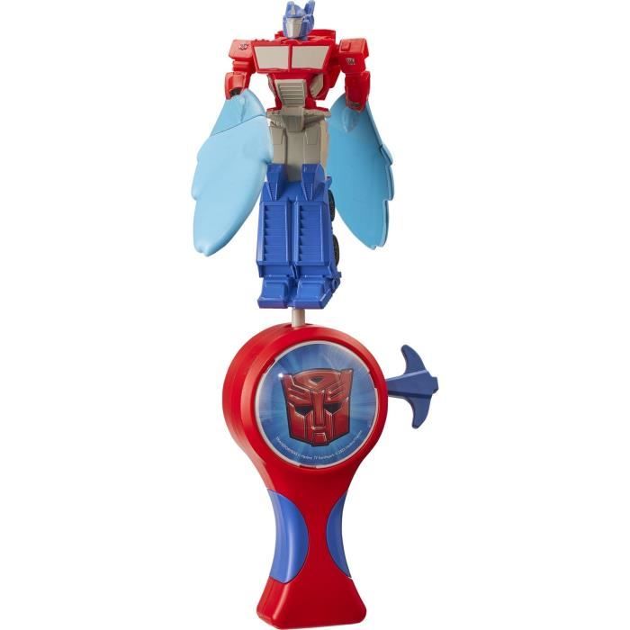 Figurine FLYING HEROES Optimus Prime - Transformers pour enfant de 4 ans et plus