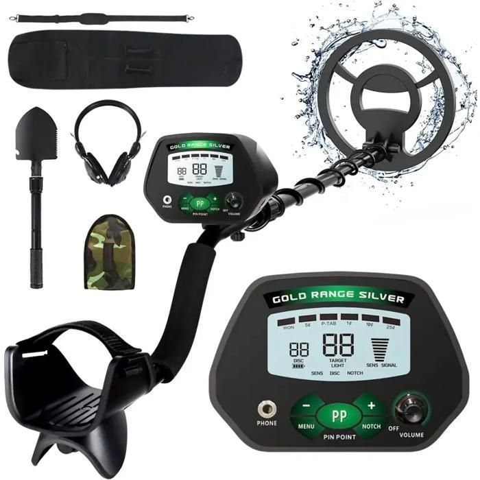 Detecteur Metal Détecteur de métaux Professionnel - Identifie 6 Types de métaux - 4 ...