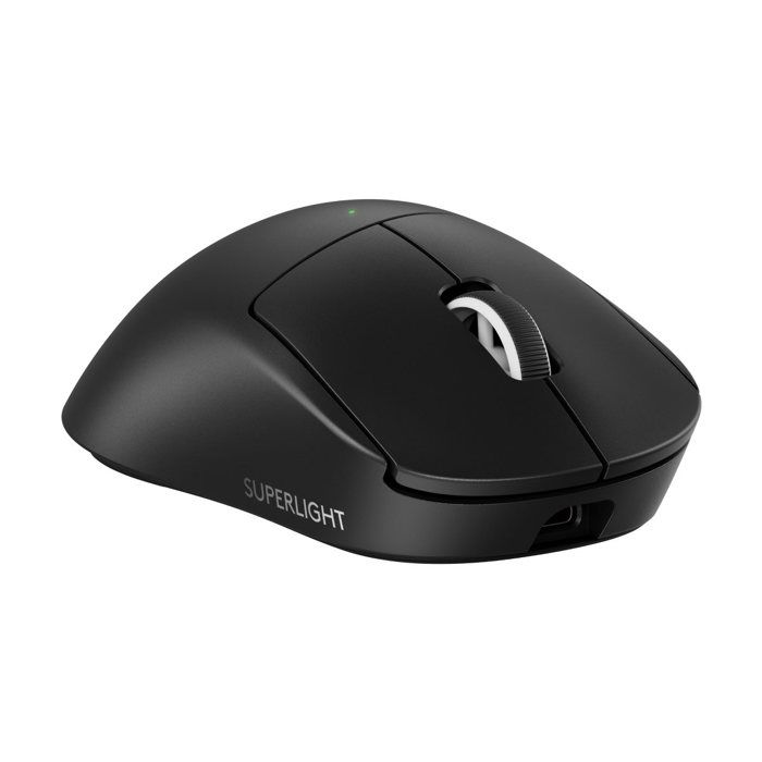 Souris sans fil - PRO X - SUPERLIGHT 2 - Design ergonomique - Processeur ultra-rapide - Écran lumineux