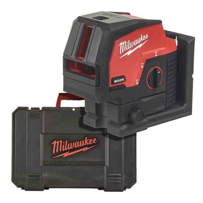 Milwaukee Laser 2 lignes vert avec aplomb M12CLLP-0C - sans batterie - 4933478101