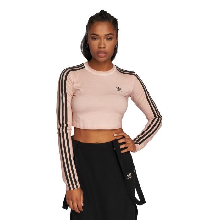 tee shirt manche longue adidas femme