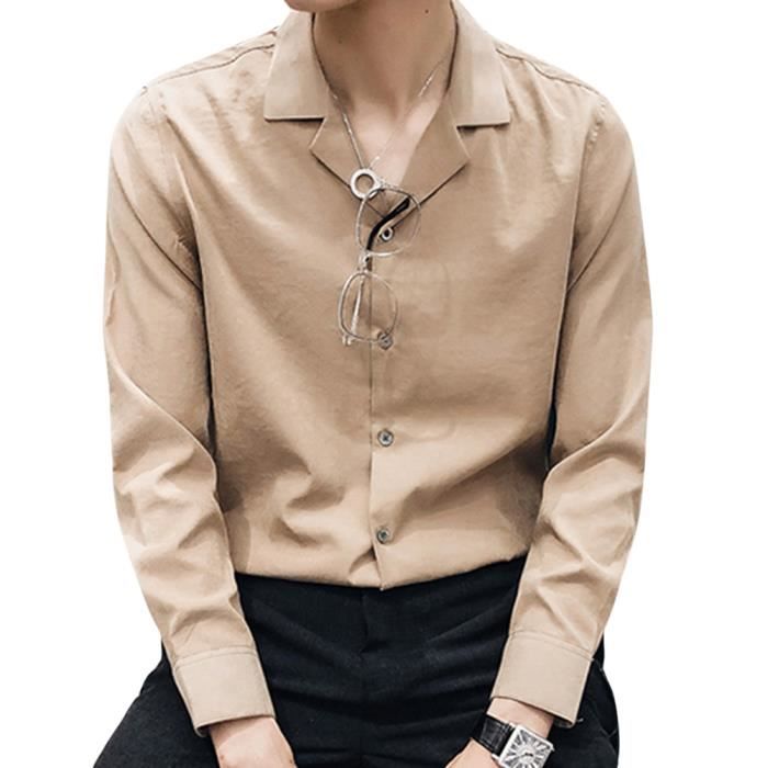 tailleur chemise homme