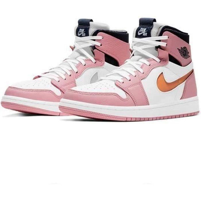 Chaussure jordan outlet femme rose