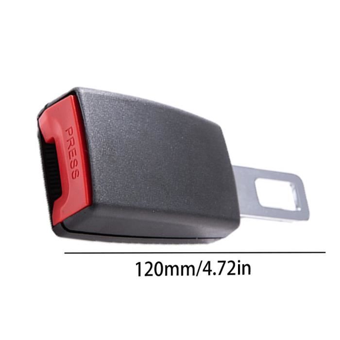 Comparer les prix de 1pcs extension de ceinture de sécurité de voiture-12CM extender noir
