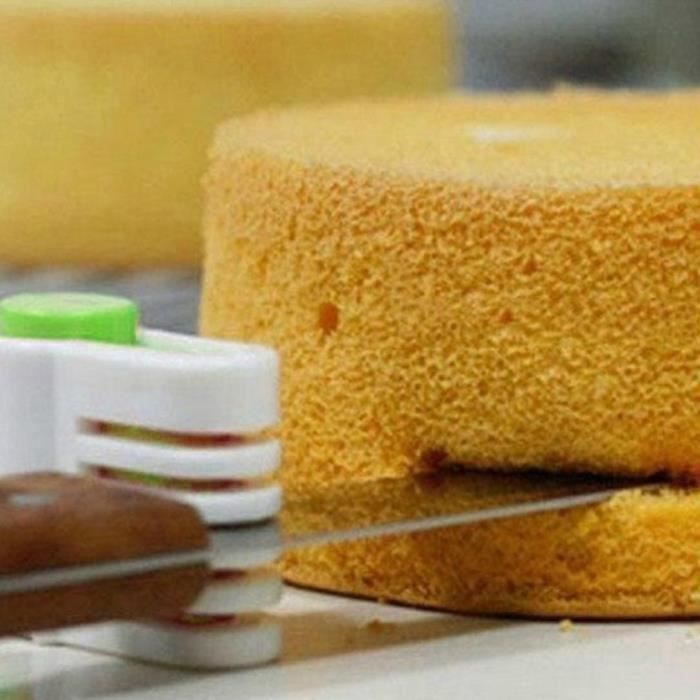 Trancheuse A Gateau A La Maison Coupe Guide Couteau A Tranche De Pain Vert 2pcs Cdiscount Maison