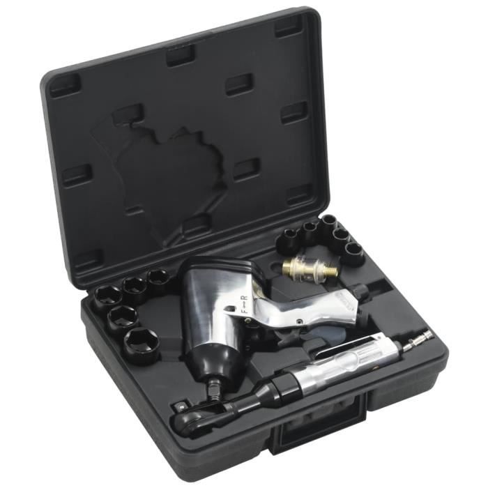 Coffret D'Outils Pneumatiques Mastergrip 77 Pièces (Occasion, Environ 70 Outils)