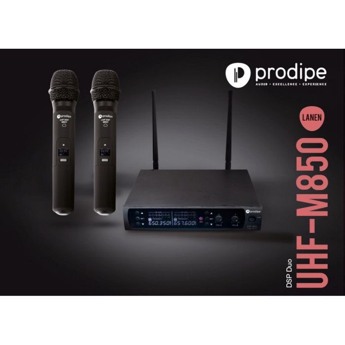 PRODIPE UHF M850 DSP DUO. Double micro uhf