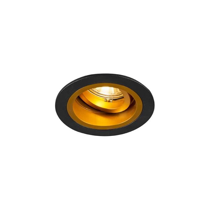 HEITRONIC SPOT ENCASTRABLE LED DL6809, ROND, NOIR Comparer les prix de