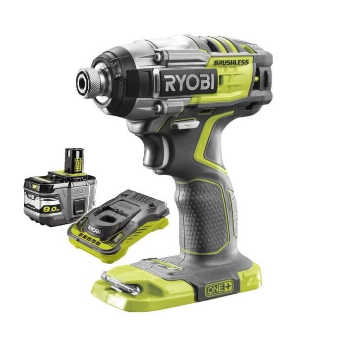 Visseuse A Choc Brushless 18v 9 0ah Ryobi R18idbl9a 1 Achat Vente Visseuse Devisseuse Visseuse A Choc Brushless 1 Cdiscount