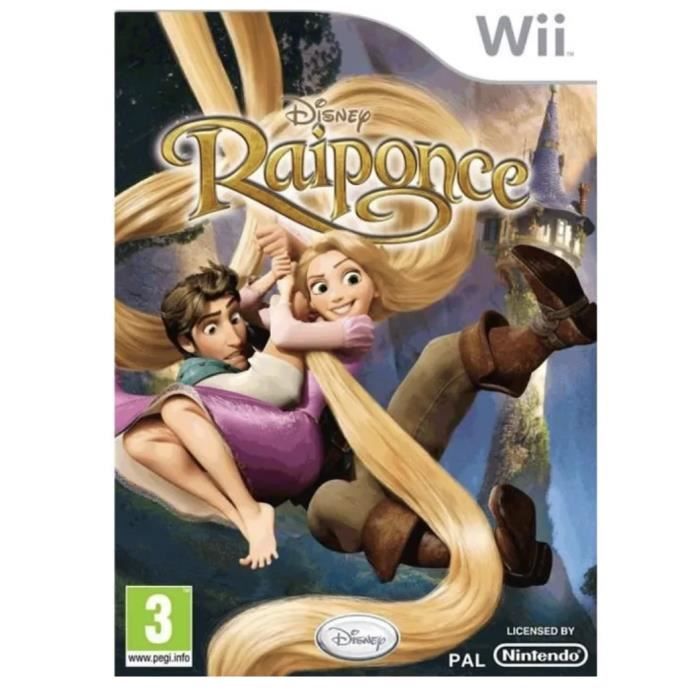 Sebthom Disney Raiponce Jeu Nintendo Wii
