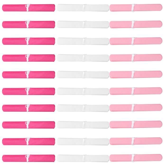 QUARKZMAN 5Pcs Pompons En Papier, 6 Inch Fleurs En Papier