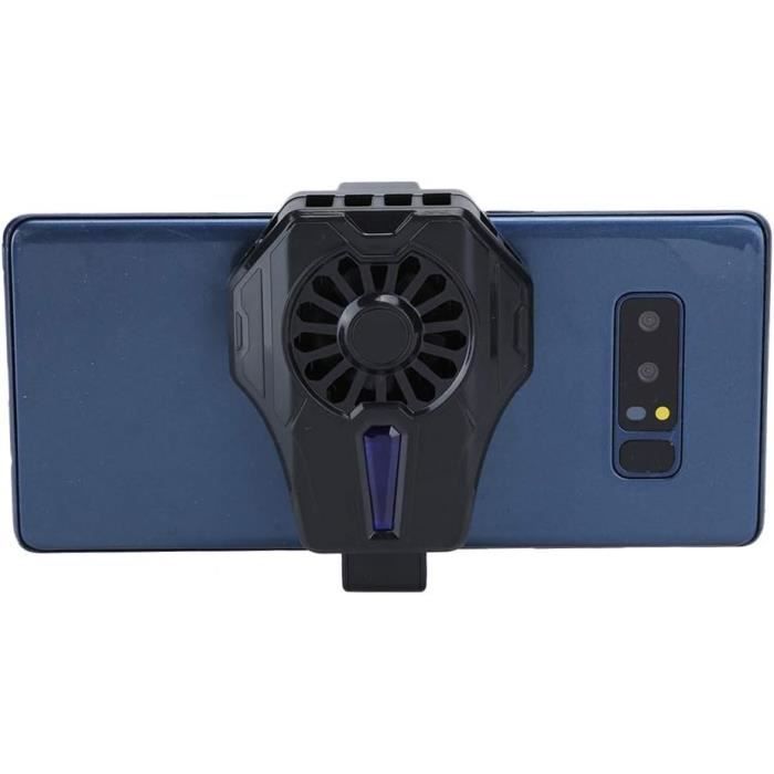 Ventilateur Refroidisseur Pour Smartphone - Double Turbo - Jusqu'à 4h D'autonomie - Pour Gaming Et Usage Intensif