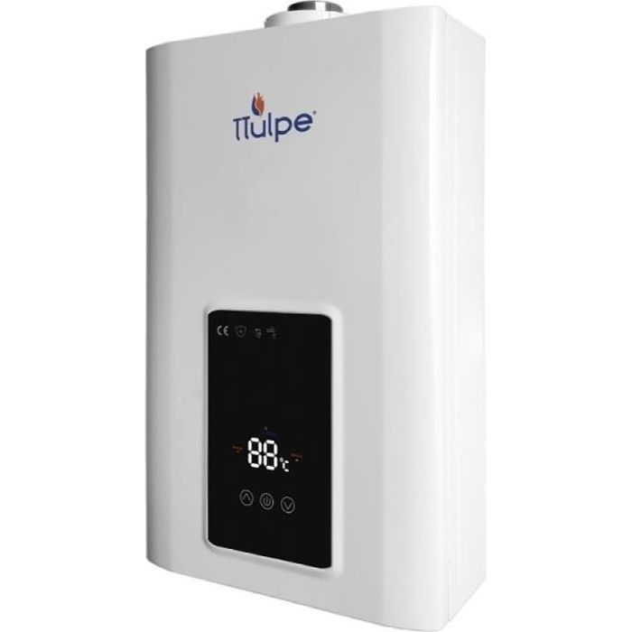 TTulpe® C-Meister 13 P30 Eco, ErP/bas NOx Chauffe-eau gaz propane/butane étanche à ventouse, 30 mbar