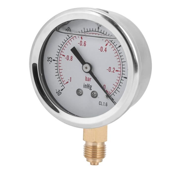 wendeekun Manometer, TS-PGGZ60Z4-1 bar 1 / 4BSP Y60 Axialmanometer, für wendeekun Manometer, TS-PGGZ60Z4-1 bar 1 / 4BSP Y60 Axialmanometer, für