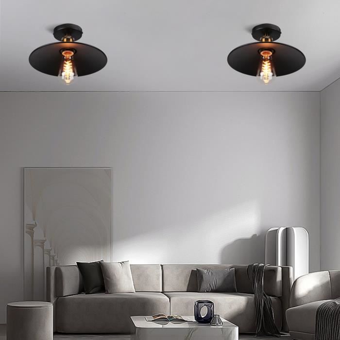 Lustre Plafonnier Vintage, Rétro Lampe Suspension 4
