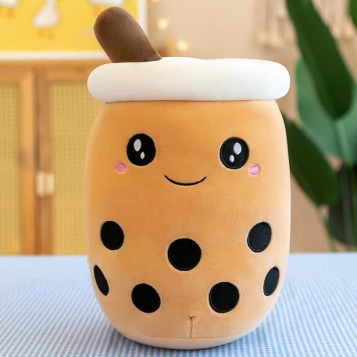 Uposao Jouet Peluche Fraise 25cm - Coussin Mignon Doux En Forme De Fruit, Oreiller Câlin Pour Enfants Et Décoration Chambre