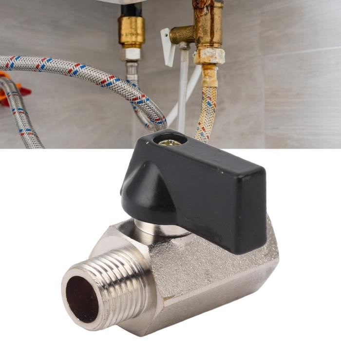 Vanne à Boisseau Sphérique 2 Pièces Femelle-femelle, Passage Intégral