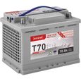 Accurat Traction T70 AGM Batteries Décharge Lente 70Ah-1