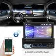  7" Autoradio GPS Bluetooth Navigation voiture stéréo lecteur MP5 Contrôle de l'écran tactile-1