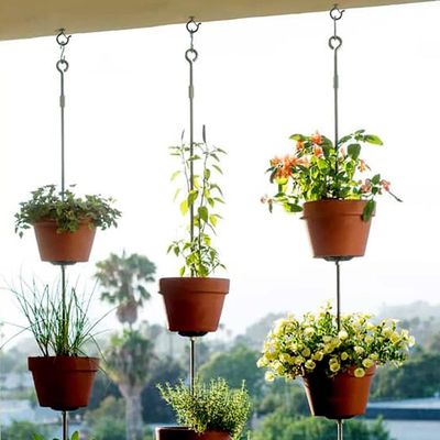 Petit Crochet A Visser 115 Pcs Crochets à Visser Inox Plafond Vis Crochet Convient Aux Tasses à Thé Aux Plantes à L'extérieur Et à L'intérieur Crochet Command Transparent