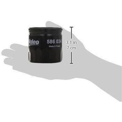 VALEO 586034 Filtro Olio Motore - Alta Capacità Di Filtrazione, Dimensioni Originali, Resistente - Sostituzione Facile E Precisa