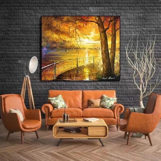 2 Toiles à Peindre 60x60 Cm Avec Cadres | Coton 280g/m² | Prêt à L'emploi Pour Artistes