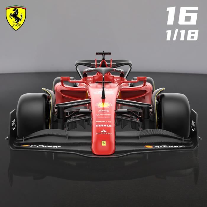1 18 Ferrari F1-75 - Voiture Ferrari RC de formule F1, Jouet de