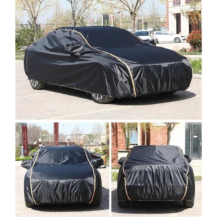 Housse de Voiture Exterieur pour Toyota C-HR, Étanche à la Poussière Housse de Protection Voiture Protection Contre la Neige Bande Réfléchissante Étendue(Color:A,Size:SUV 2016-2022