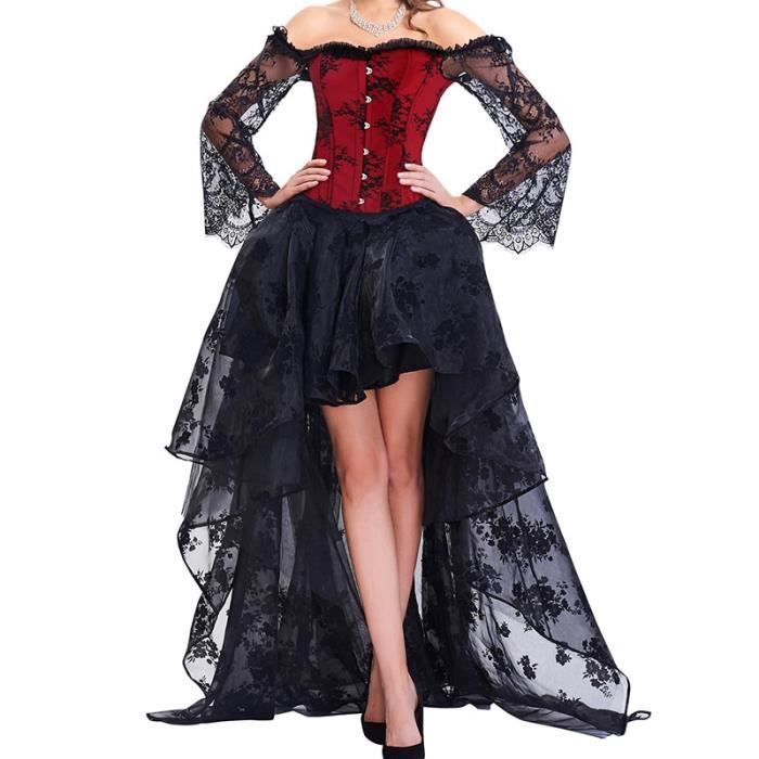 Ensemble corset jupe online soirée