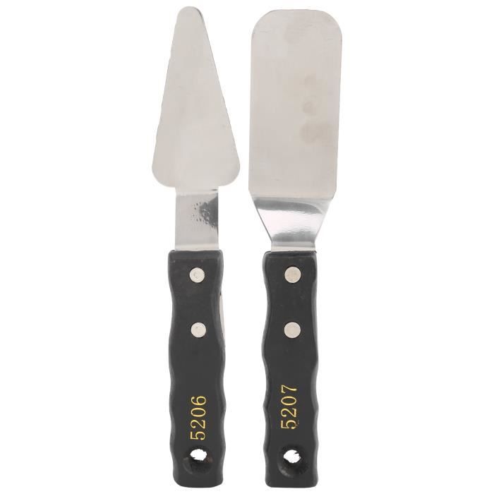 Couteau à œufs Bot - Lame Inox 8 Cm - Manche Plastique Noir - Neuf