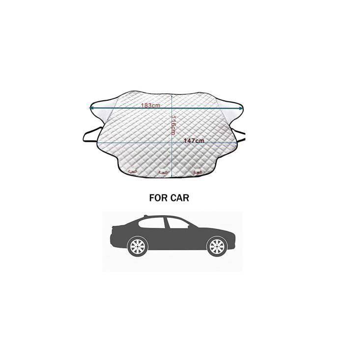 Couverture magnétique pour pare-brise de voiture - Protection