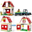 LEGO 60346 City La Grange et les Animaux de la Ferme, Figurines Mouton et Vache, Jouet Tracteur avec Remorque, Enfants Dès 4 Ans-2