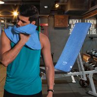 Serviette Microfibre Sport Serviette de Fitness Serviettes en Microfibre 95x40 cm légère à séchage Rapide Serviette de Fitness - Maison