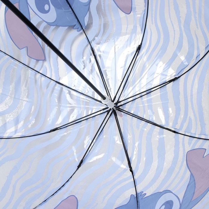 Parapluie Licence Officielle Parapluie à Bulles Bluey CERDÁ | Ouverture Manuelle | Structure Fibre De Verre | 100% POE | Conçu En Espagne Ombrello Trasparente