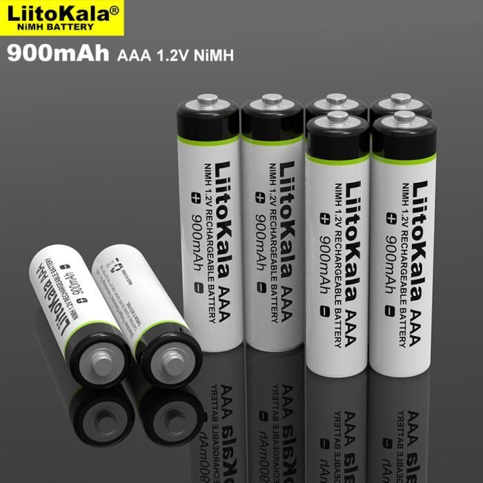 12PCS 1.2V-AAA-Batterie Nimh Rechargeable Aaa 1.2v, 900mah, Pour Lampe De  Poche, Jouets, Télécommande, 4 À - Cdiscount Bricolage