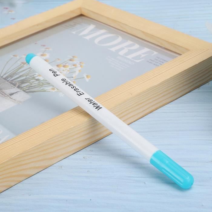 Marqueur Tissu Effaçable à Chaud - 60 Recharges 4 Couleurs + 4 Stylos - Pour Couture, Quilting - Disparaît Au Repassage