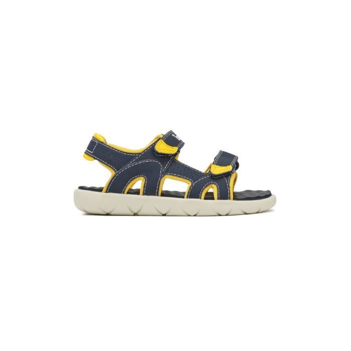 Sandales b b TIMBERLAND Perkins Row 2 Strap Bleu Tige en