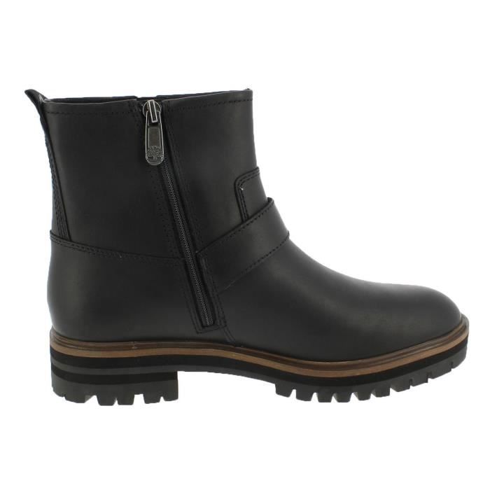 Bottes Timberland London Square Chukka pour femme en cuir noir