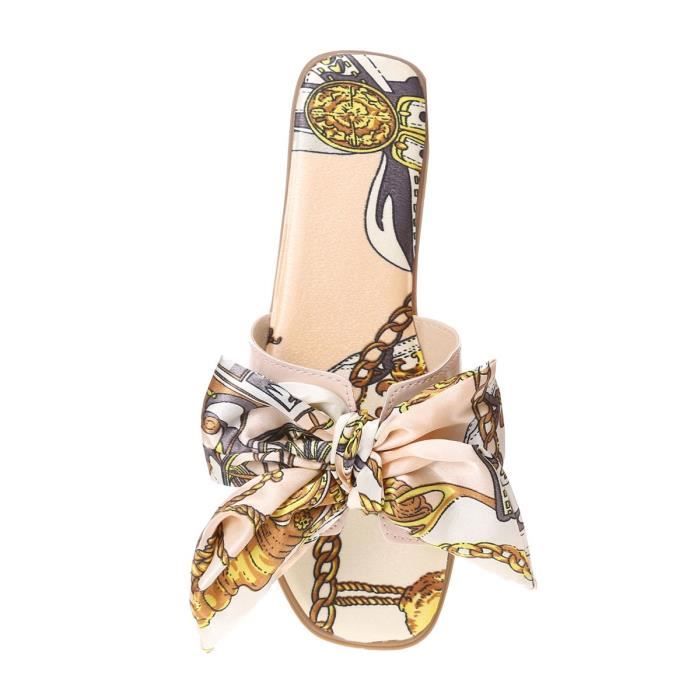 Mules hot sale avec foulard