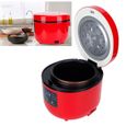 ARAMOX Cuiseur électrique Cuiseur à riz électrique rond intelligent Desugar accessoires de cuisine de cuisine appareil ménager-3
