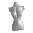69cm Mannequin Femme Gonflable Buste Robe Tops Affichage Mannequin Modèles Titulaire kowaku1-3