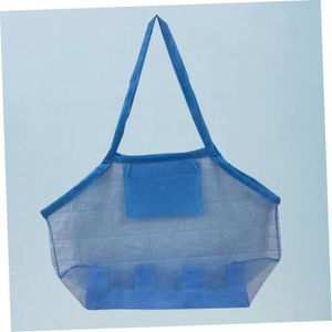 Sac de plage Pearl : Sac de plage en filet avec compartiment