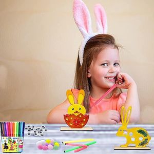 Lapin En Bois Pour Pâques | Lapin Qui Apporte Les Oeufs - CBYIBF